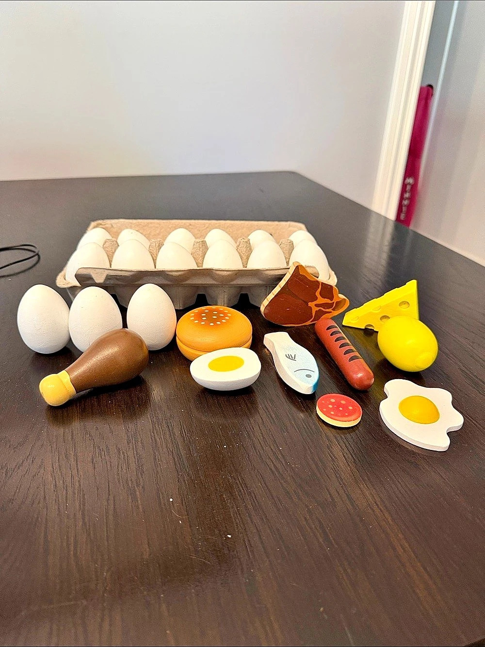 Melissa & Doug Wooden Food Groups Play Set - Protein
